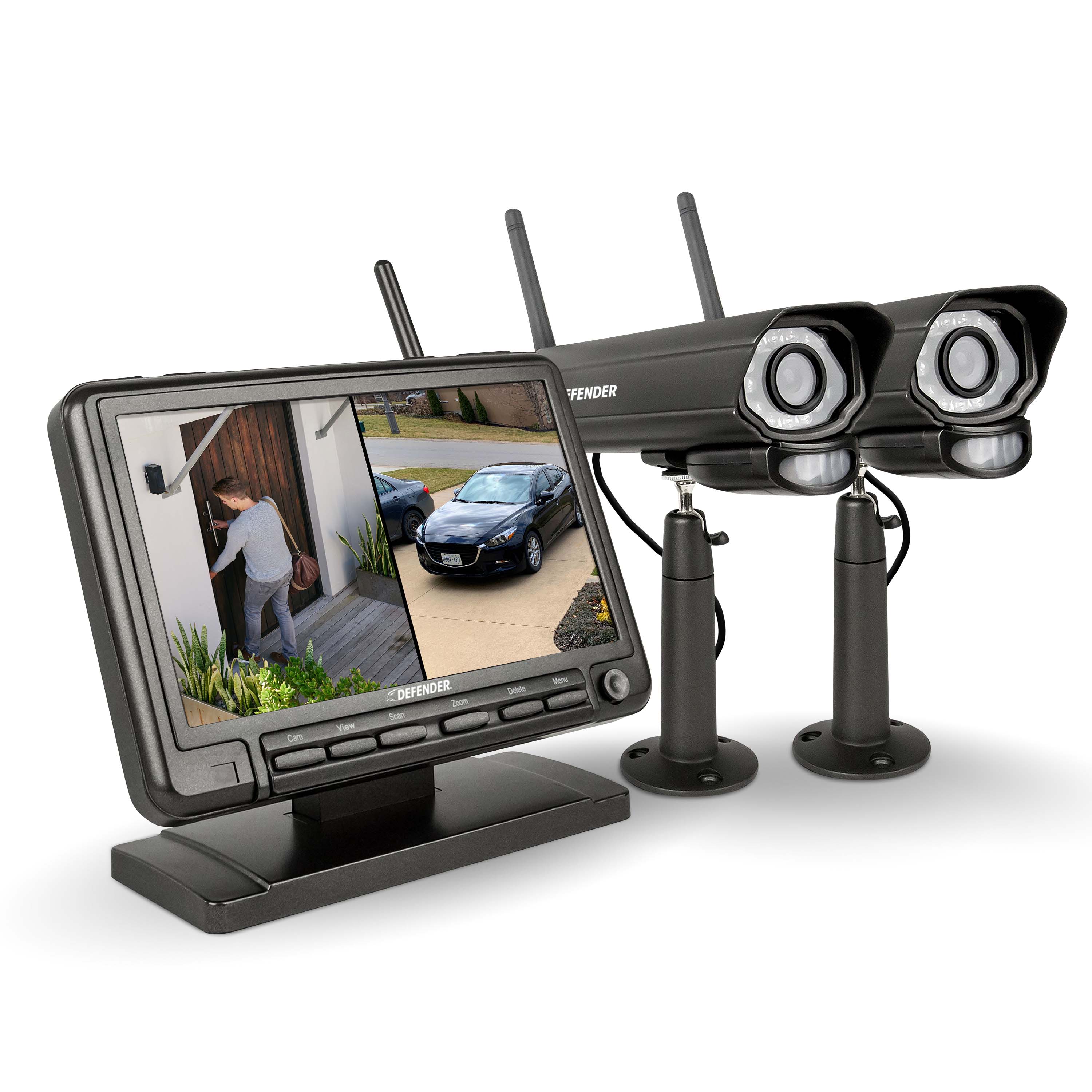 Shops multi camera security system