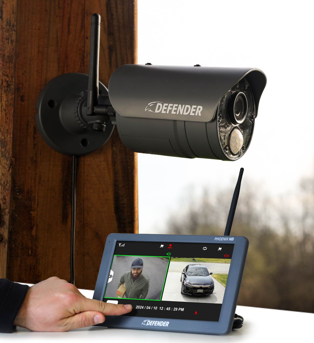 Defender wireless security shops