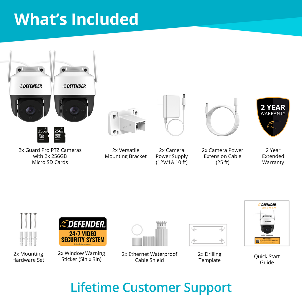 2K WiFi-Guard Pro Security Systems