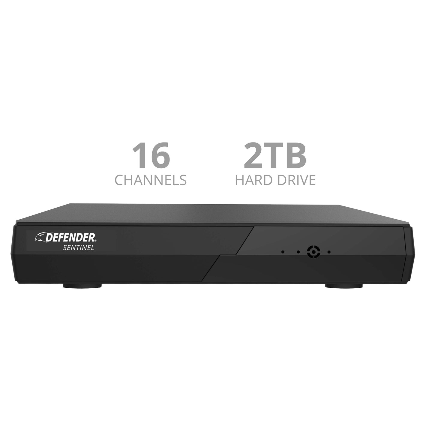 Sentinel 4K 16 Channel NVR with 2TB HDD (Certified Open Box)